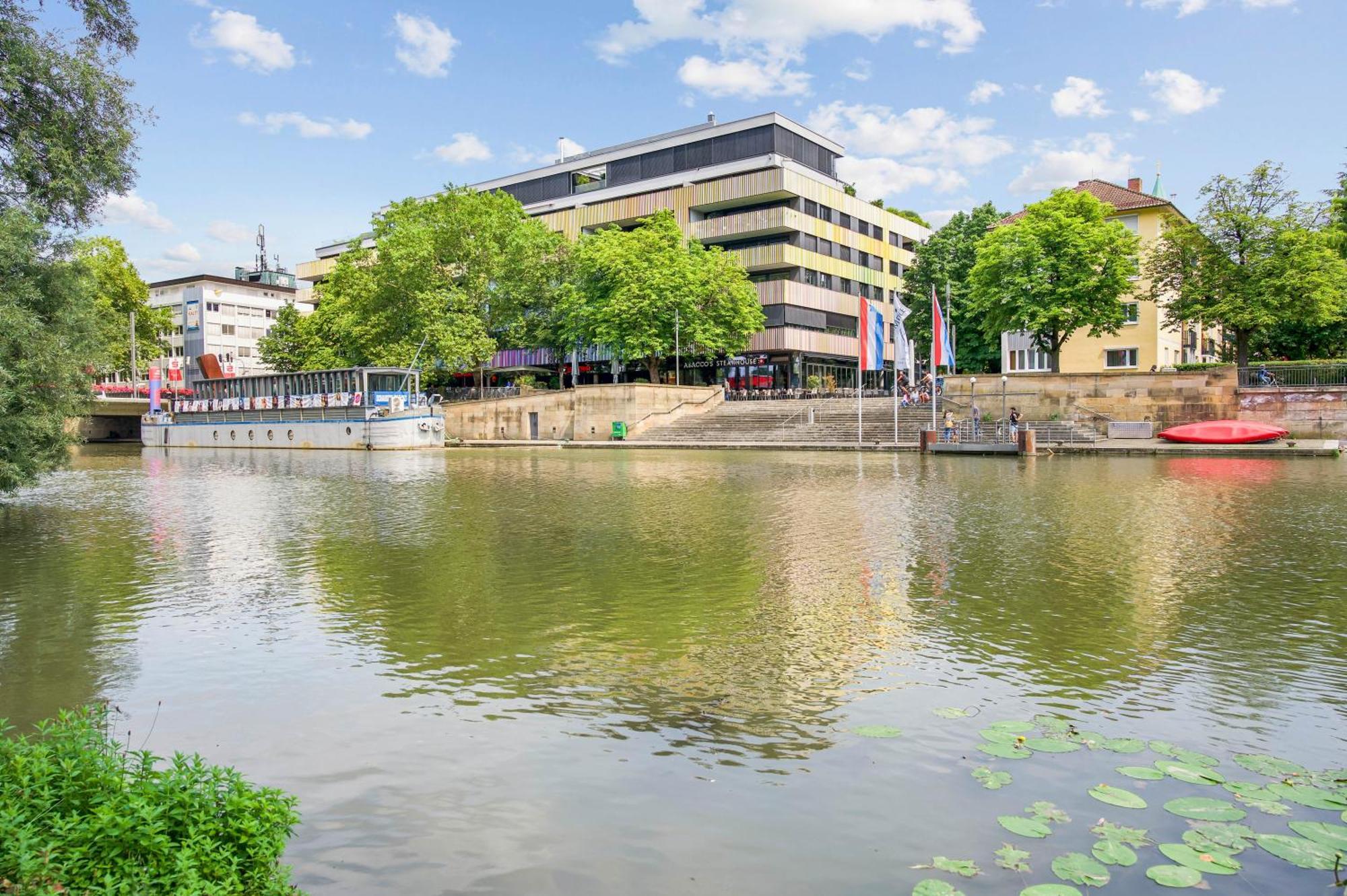 Ferienwohnung Neckarblick Heilbronn Exterior foto